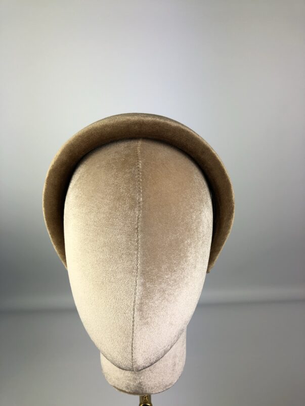 Brown Velvet Padded Headband - Image 3